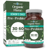 Vital Planet Organic Flora Probiotics for Seniors – 30 Capsules