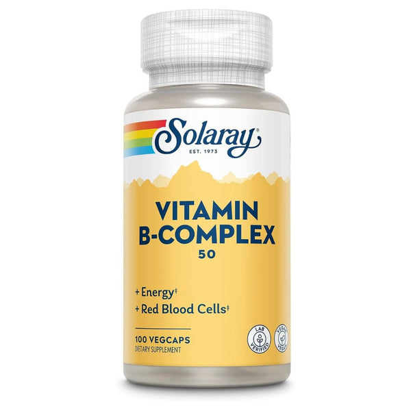 Solaray Vitamin B - Complex - 50 - 100 VegCaps