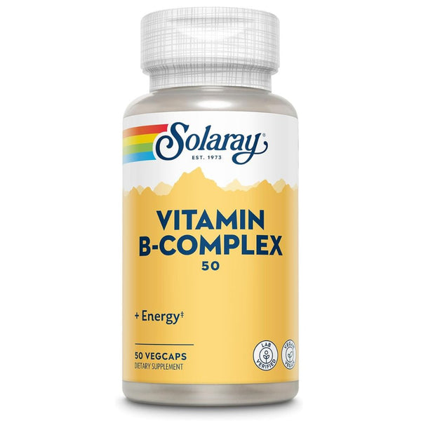 Solaray Vitamin B - Complex - 50 - 50 VegCaps