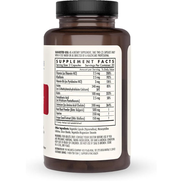 The Wellness Company  Healthy Heart 60 VegCaps - 60 VegCaps