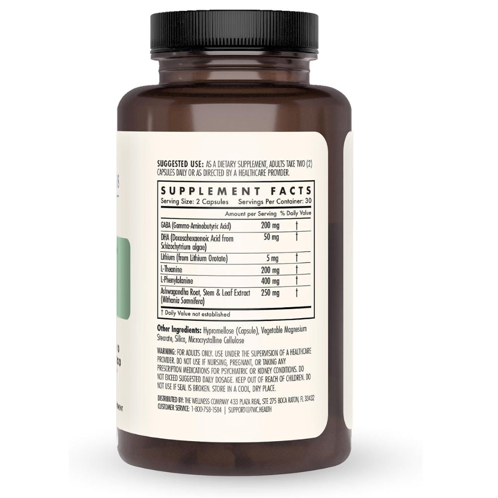 The Wellness Company  Mind Lift - 60 VegCaps
