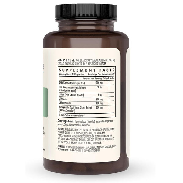 The Wellness Company  Mind Lift - 60 VegCaps