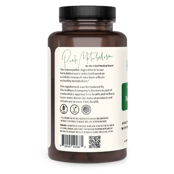 The Wellness Company  Peak Metabolism 60 VegCaps