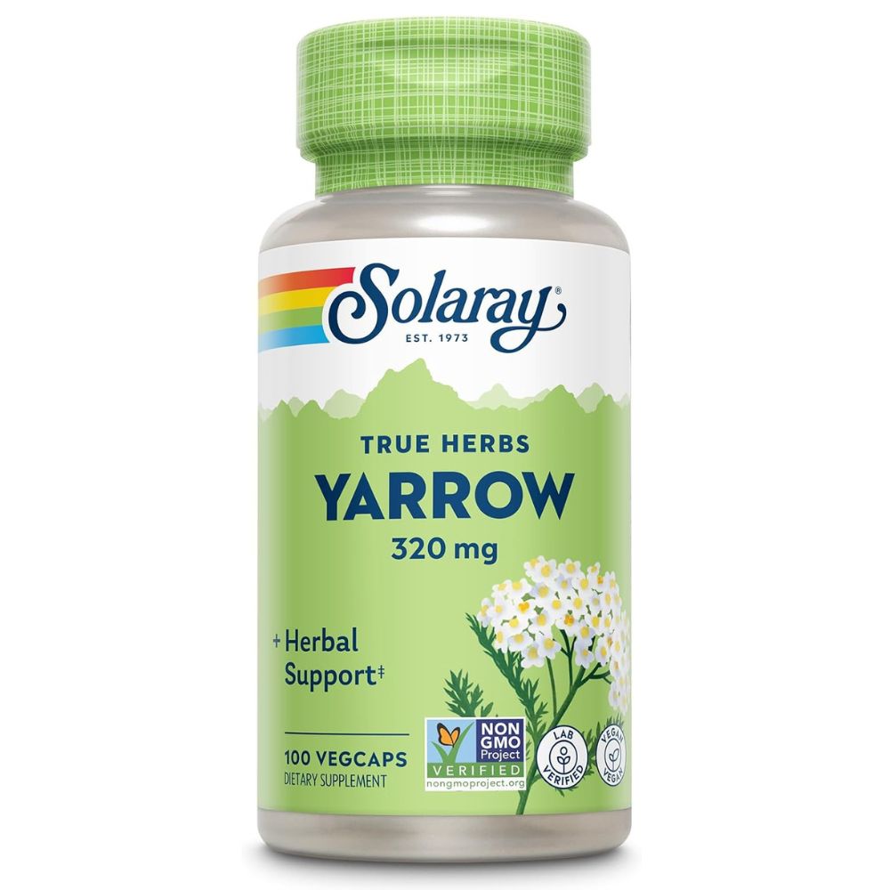 Solaray Yarrow - 320 mg -100 VegCaps