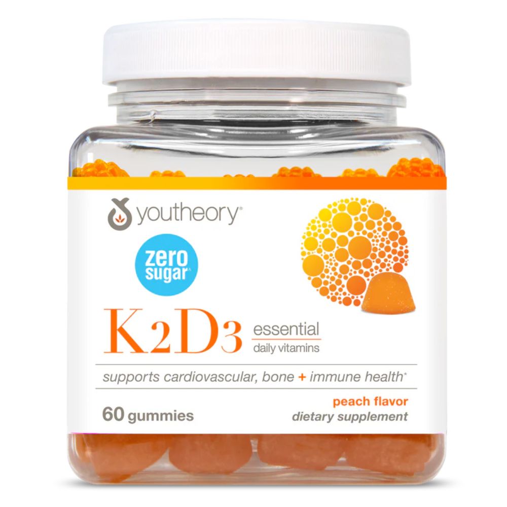 Youtheory Vitamin K2D3 60 Ct Gummy