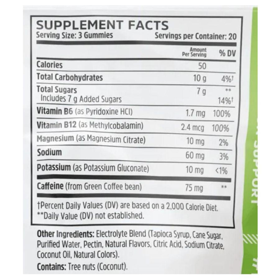Zhou Hydro-Fuel Electrolyte Gummies - Cool Blue Freeze