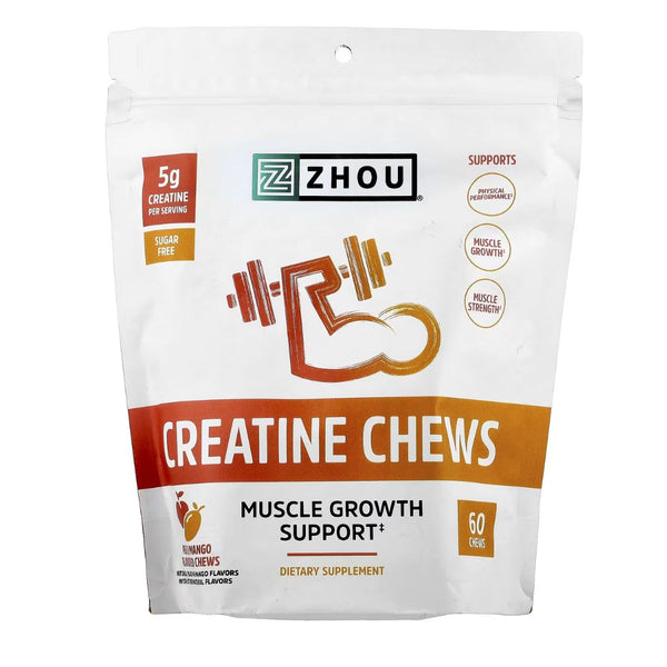 Zhou Creatine - 60 Gummies - Peach Mango