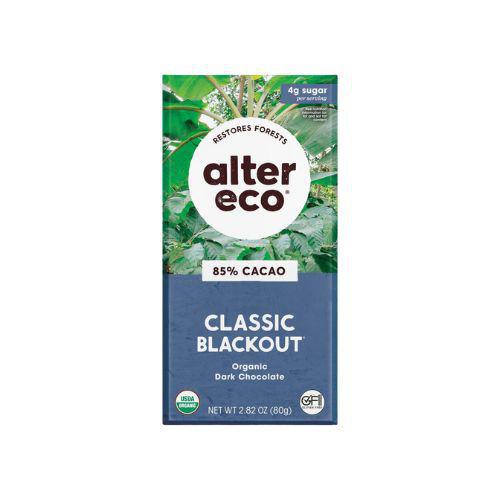 Alter Eco 85% Cacao Bar Classic Blackout 2.82 oz