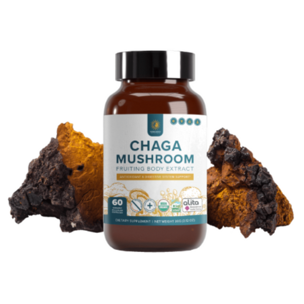 Chaga Mushroom Capsules 60 ct