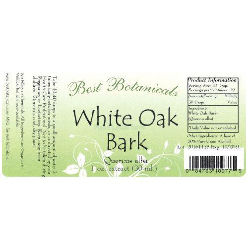 White Oak Bark Extract 1 oz