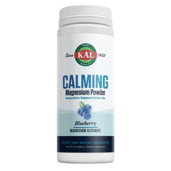KAL Calming Magnesium Powder - Blueberry 9oz