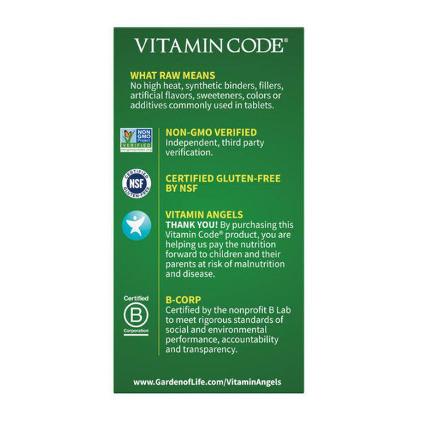 Vitamin Code Raw Calcium-120 ct