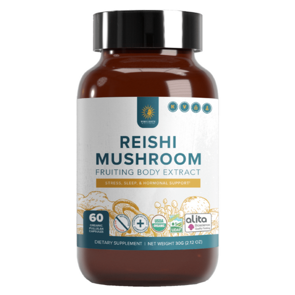 Reishi Mushroom Capsules 60 ct