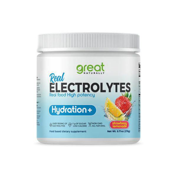 Real Electrolytes Strawberry Lemonade 9.71 oz