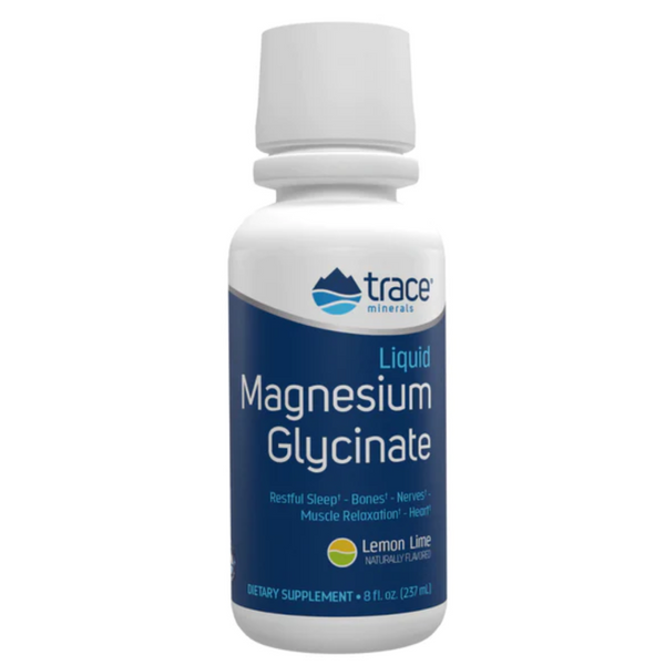 Magnesium Glycinate Liquid - 120 mg -  8 oz