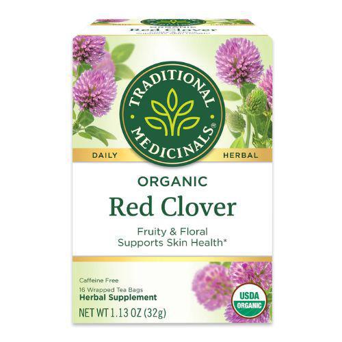 Traditional Medicinals, Red Clover Tea, 16 ct