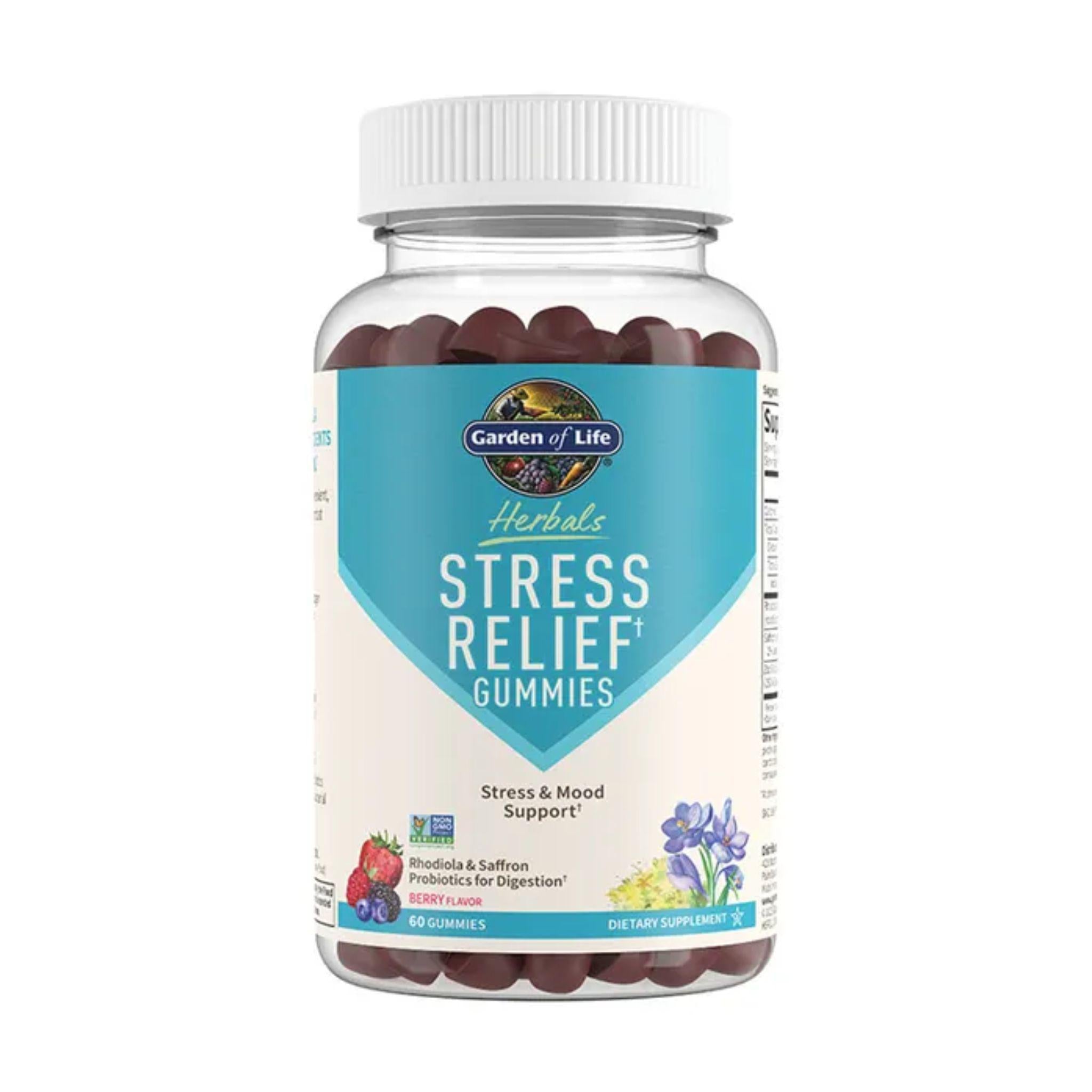 Herbal Stress Relief Gummies, 60ct