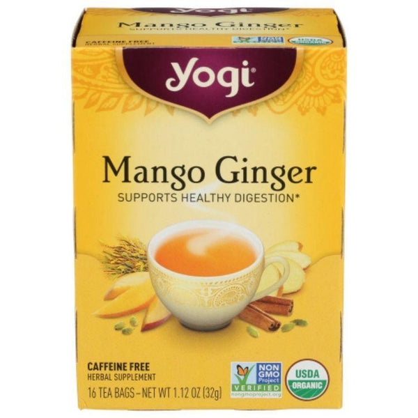 Yogi Tea Mango Ginger  - 16 Tea Bags