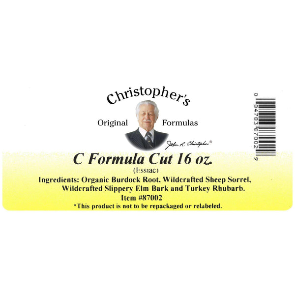 C Formula Cut (Essiac Tea) 16 oz