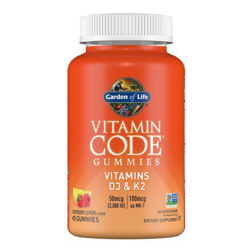 Vitamin Code Gummies Vitamins D3 & K2 - 45 Gummies