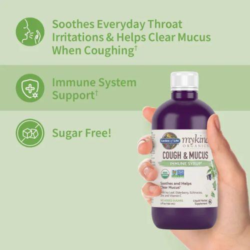 mykind Organics-Cough & Mucus Immune Syrup 5 fl oz