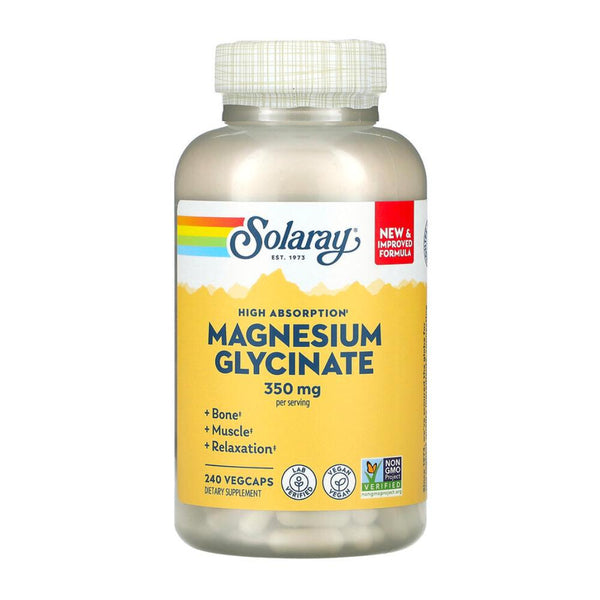 Solaray Magnesium Glycinate - 240 VegCaps