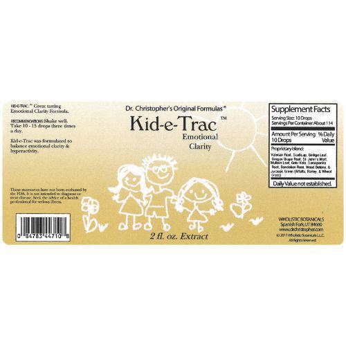 Kid-e-Trac Extract 2 oz