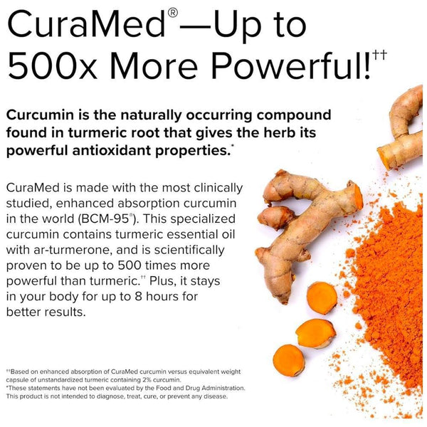 CuraMed 375 mg - 60 Softgels