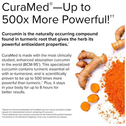 CuraMed 375 mg - 60 Softgels