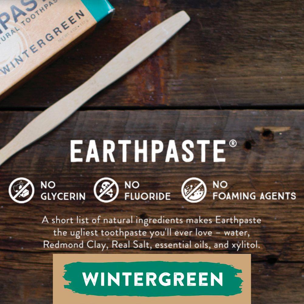 Earthpaste Wintergreen With Nano Silver 4 oz