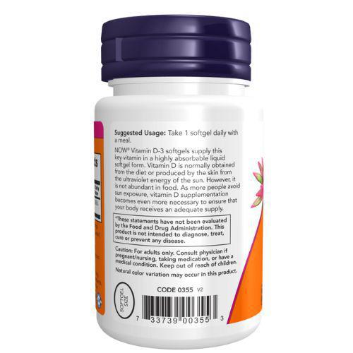 Vitamin D3 2000 IU-120ct