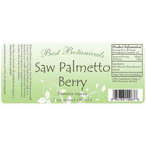 Saw Palmetto Berry Extract 1 oz