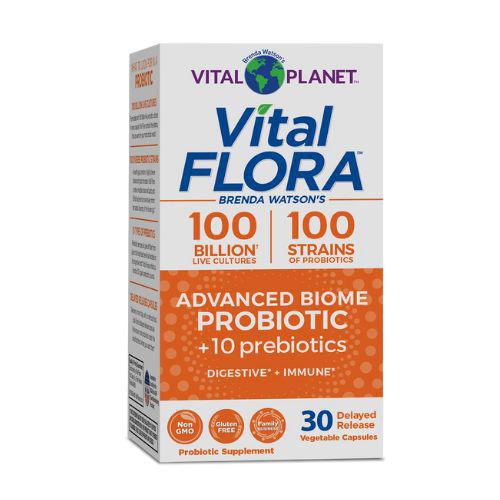 Vital Flora Advanced Biome Probiotic (Refrigerated) - 30 Delayed Release VegCaps