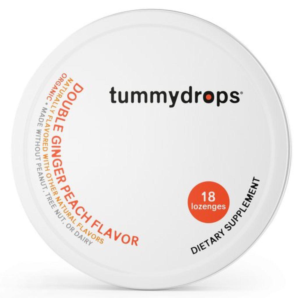 Tummydrops Double Ginger Peach - 18 piece Tin