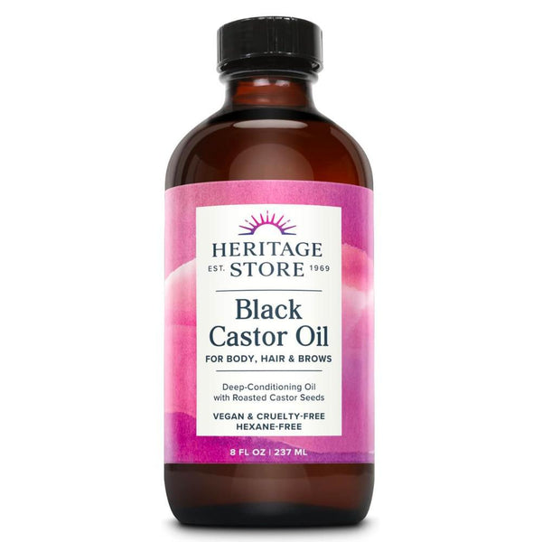 Black Castor Oil for body, hair & brows