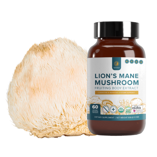 Lion's Mane Mushroom Capsules 60 ct