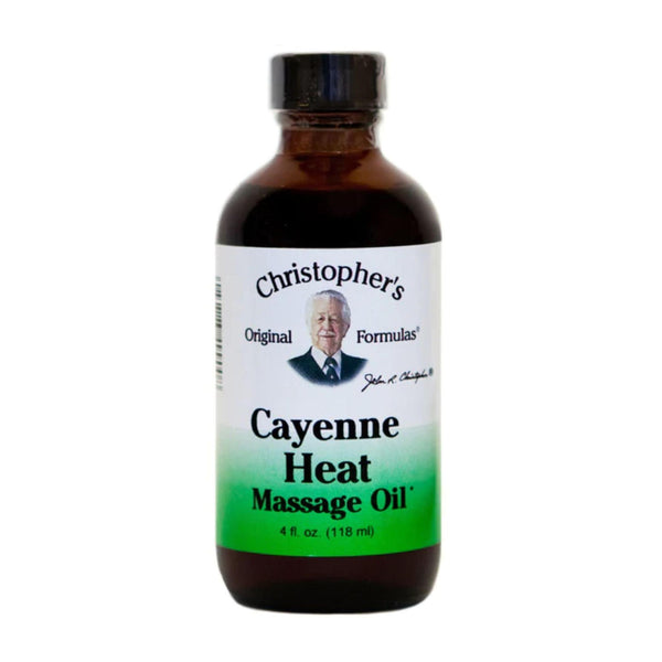 Cayenne Heat Massage Oil - 4 oz
