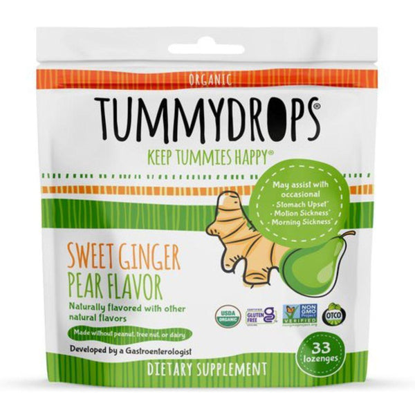 Tummydrops Sweet Ginger Pear - 33 pieces