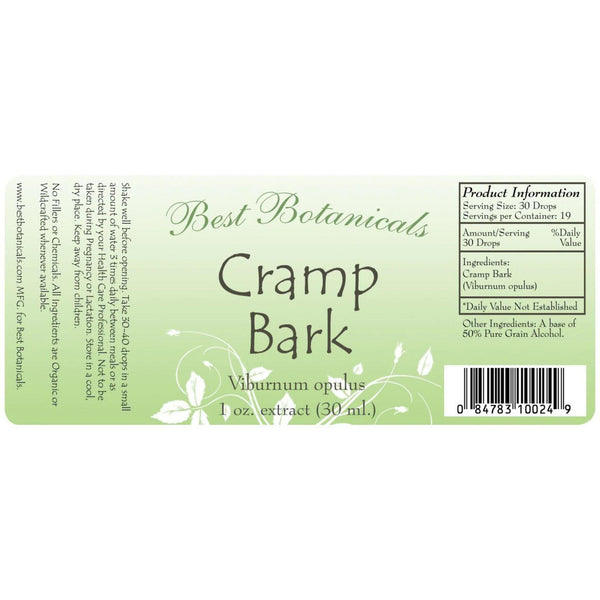 Cramp Bark Extract - 1 oz