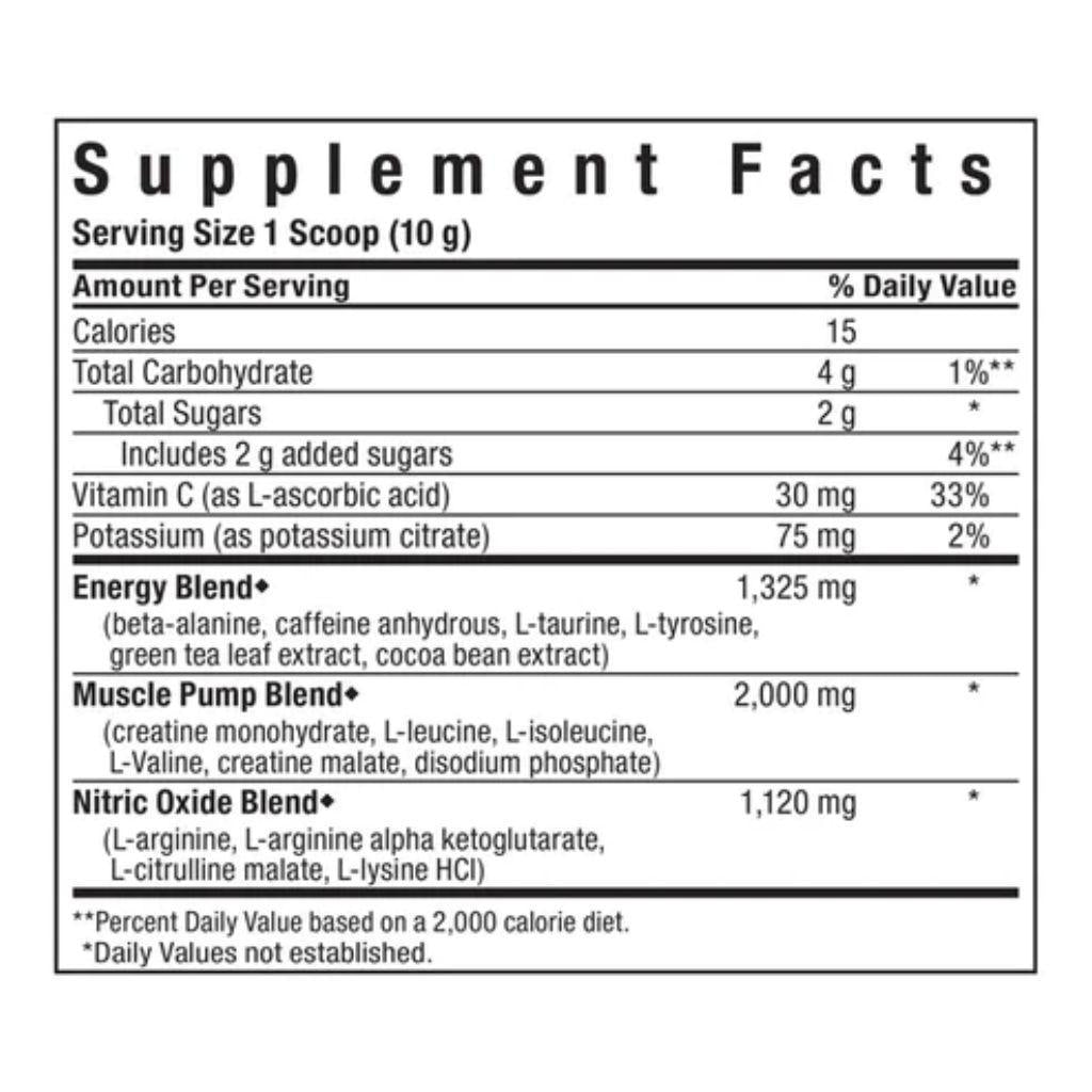 PRE WORKOUT Strawberry Kiwi Flavor - .66 lb - Powder
