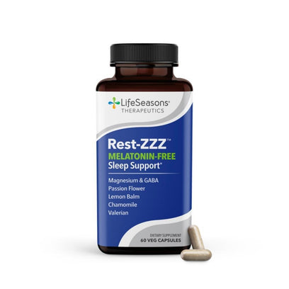 Rest-ZZZ Melatonin Free - 60 Capsules