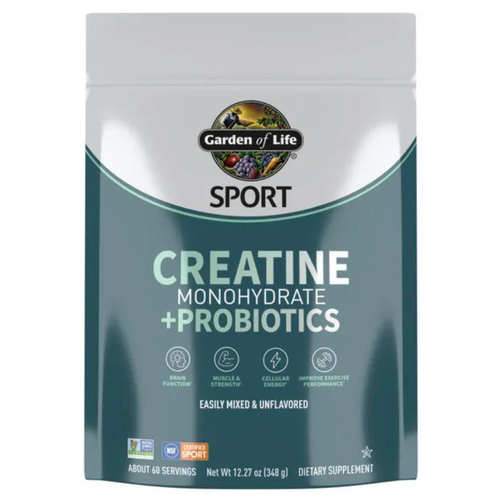 Sport Creatine + Probiotics Unflavored 12.27 oz
