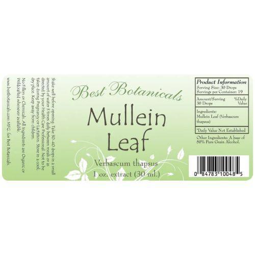 Mullein Leaf Extract - 1 oz