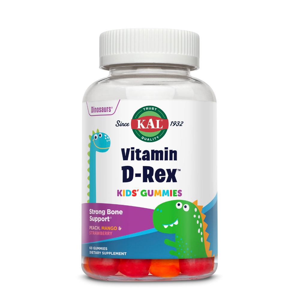 KAL Vitamin D-Rex Gummies - 60 Gummies