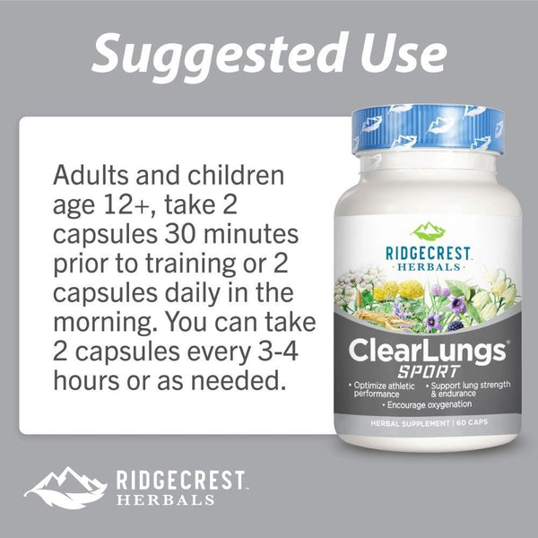 ClearLungs Sport - 60 Capsules