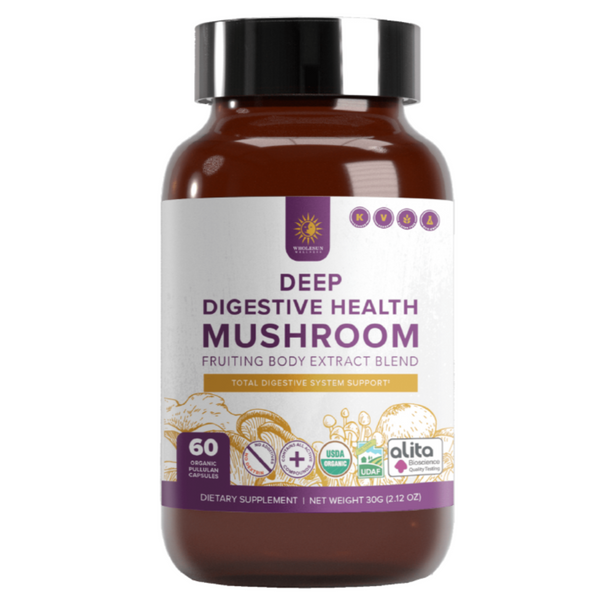 Deep Digestive Health Mushroom Capsules 60 ct