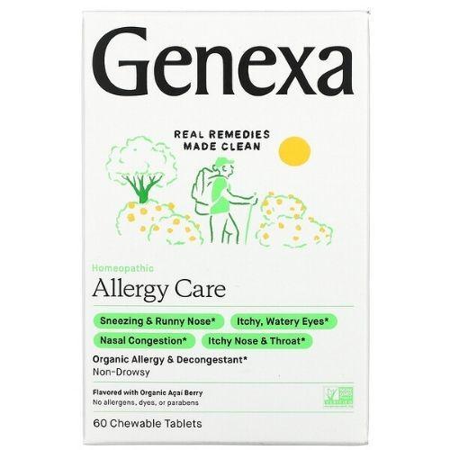 Genexa, Allergy Care - 60 Chewable Tablets