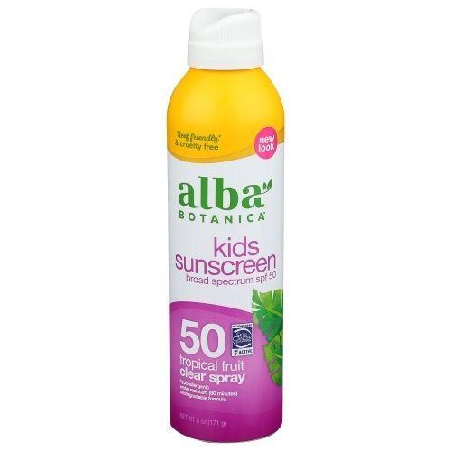 Alba Botanica (Spray) Kids Sunscreen spf 50 - 6 oz