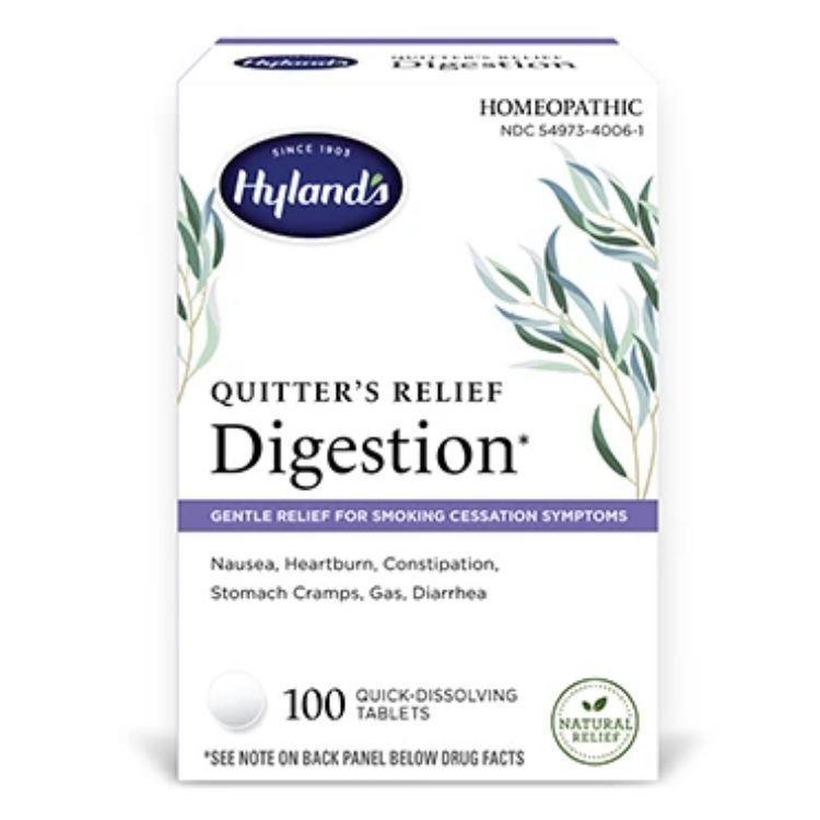 Hylands Quitter's Relief, Digestion-100 quick-dissolving tabs