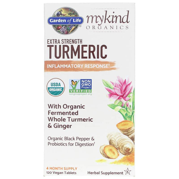 mykind Turmeric Extra Strength Inflammatory Response - 120 Capsules
